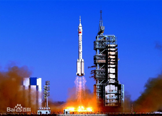 西昌衛星發射中